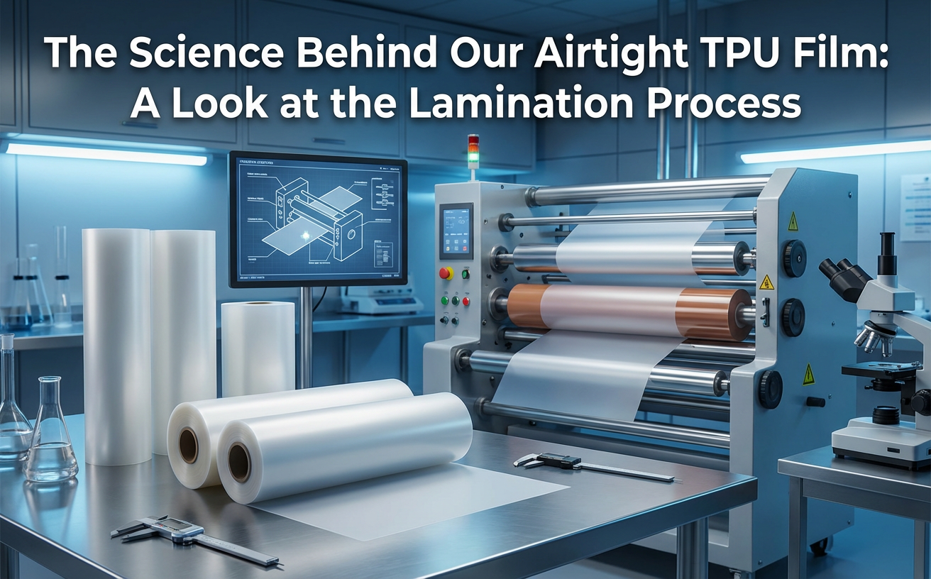 La scienza dietro il nostro film TPU a tenuta d'aria: Uno sguardo al processo di laminazione